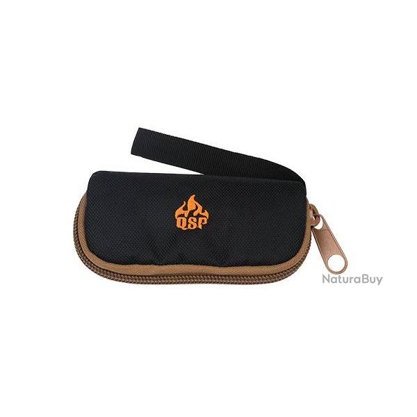 Etui noir a couteaux QSP en nylon
