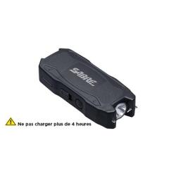 Pistolet paralysant Sabre Red avec lampe torche