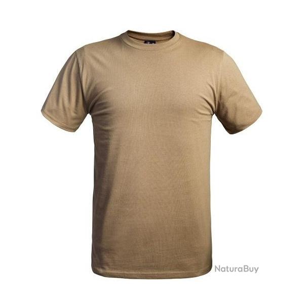 T short STRONG A10 EQUIPEMENT coton couleur TAN