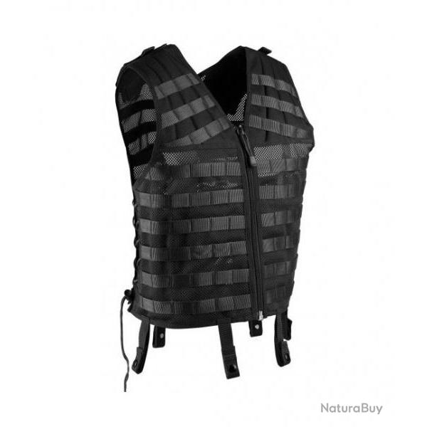 Gillet tactique couleur noir molle