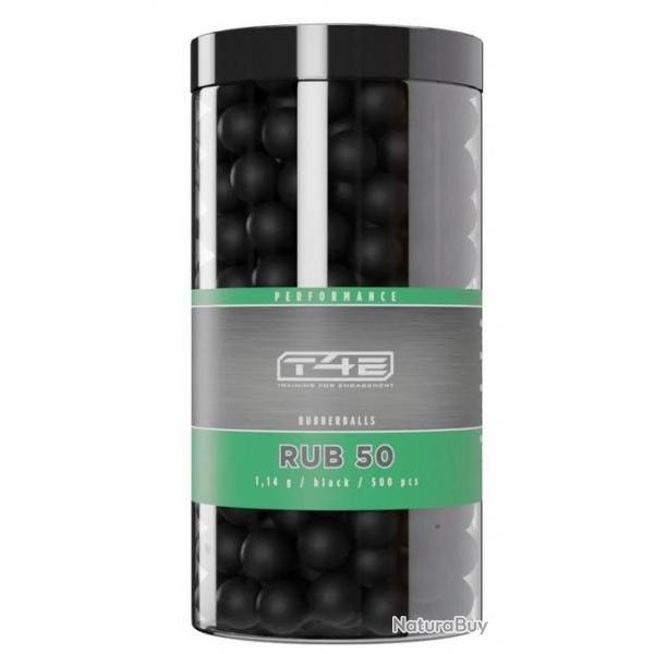Billes en caoutchouc T4E HDR cal.50 pot de 500
