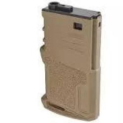 Chargeur M4 court ARES AMOEBA 120 Billes couleur TAN