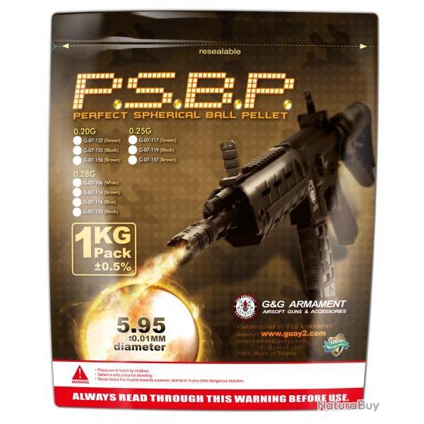 Billes G&amp;G Armement perfect 0.28G 1 kg