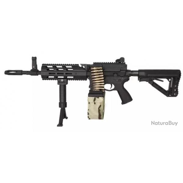 R�plique G&amp;G armement CM16 LMG couleur noir