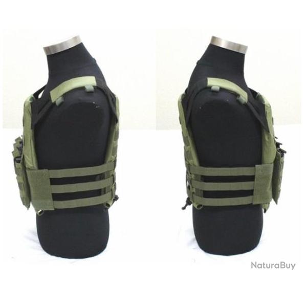 Gilet Tactical ops JPC couleur vert OD