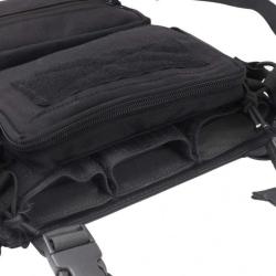 Gilet Chest Rig Tactical Ops noir