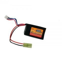 Batterie Lipo VBpower 7,4V 400mAh pour anpeq