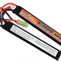 Batterie Lipo 7.4v 1300mAh 15C Double Stick VB