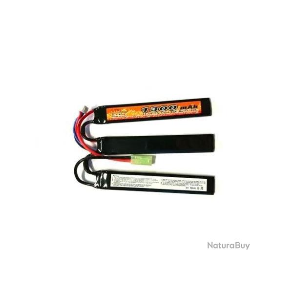 Batterie Lipo VB power 11.1v 1300mAh 15C 3 Sticks