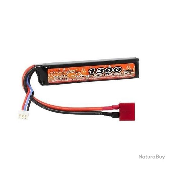 Batterie Lipo 11.1V 1300mAh Stick DEAN VB