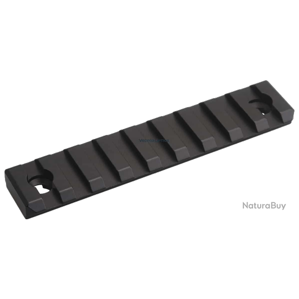 Rail m-lock 9 slots en alumunium Vector optics