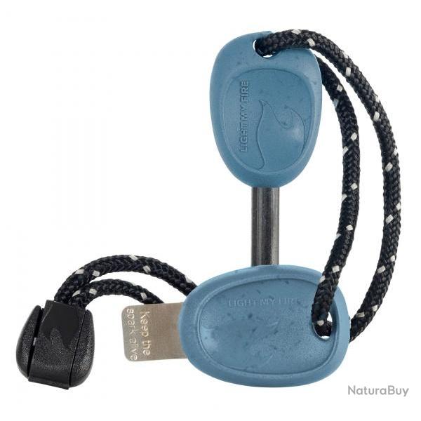 Pierre � feu Fire Steel Scout bioplastic bleu
