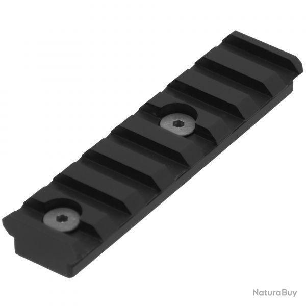 Rail keymod UTG 8 slots couleur noir