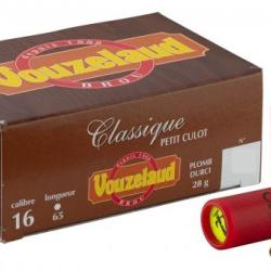 Cartouches Vouzelaud classique calibre 16/65 28g plomb n&deg;7