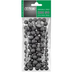 Billes caoutchouc acier cal 50 x100