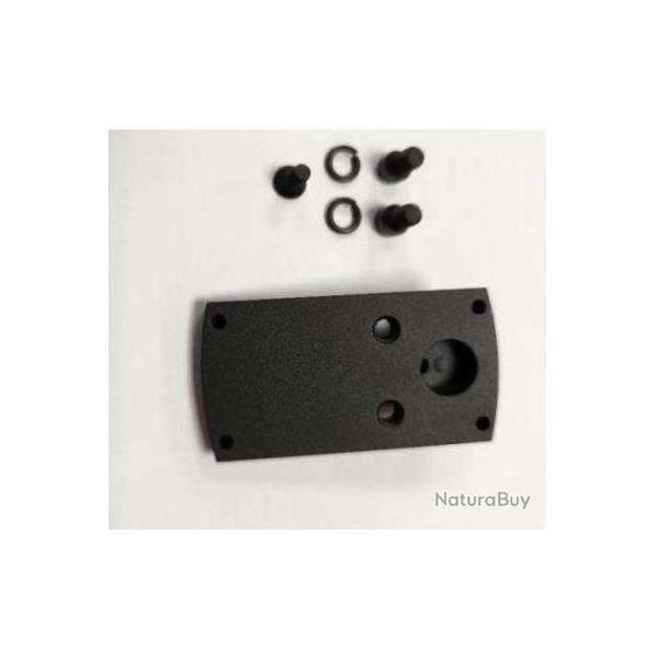Embase G&amp;P point rouge pour GLOCK
