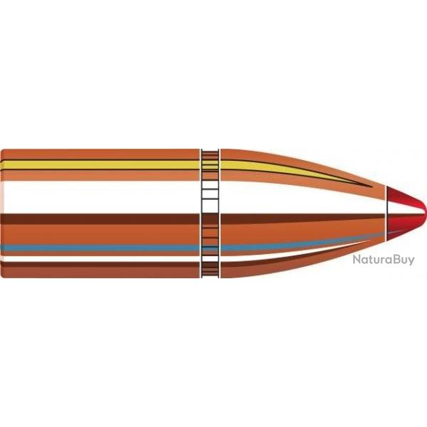 Boite de 100 Ogives Hornady 32 calibre 321 165 GR FTX 32005