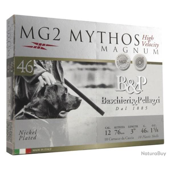 Cartouches B&amp;P MG2 Mythos 46 HV calibre 12/76  MM