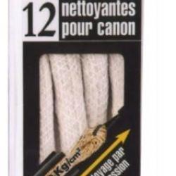 8 MECHES NETARM 12MM BLANC