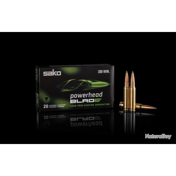cartouches Sako powerhead blade 300 win mag 170 grs 11g