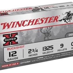 Cartouches Winchester Chevrotine 12/70 32g
