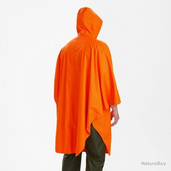 Poncho imperm�able Deerhunter orange taille XXL/3XL/4XL