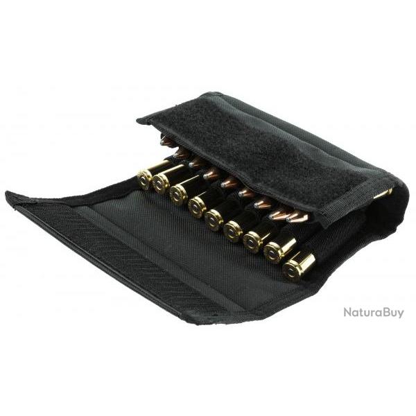 �tuis � cartouches en tissu noir pour 18 balles