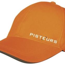 Caquette orange logo Pisteurs
