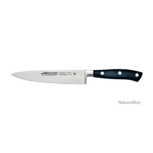 Couteau chef rivera Arcos lame de 150mm
