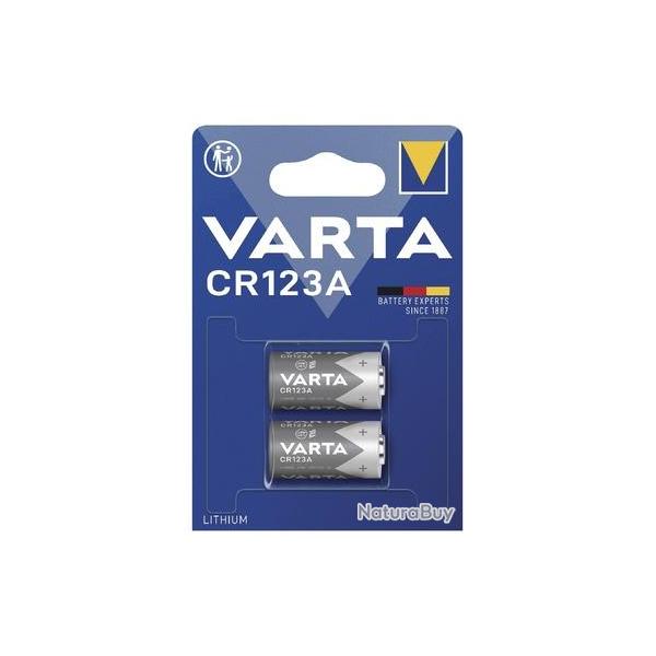 pile varta cr123a 3v blister de 2