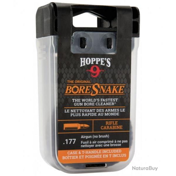 Cordon de nettoyage Hoppes boresnake pour calibre 17hmr