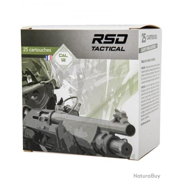 Cartouches jocker Rsd tactical balle sport cal 12/70 28gr