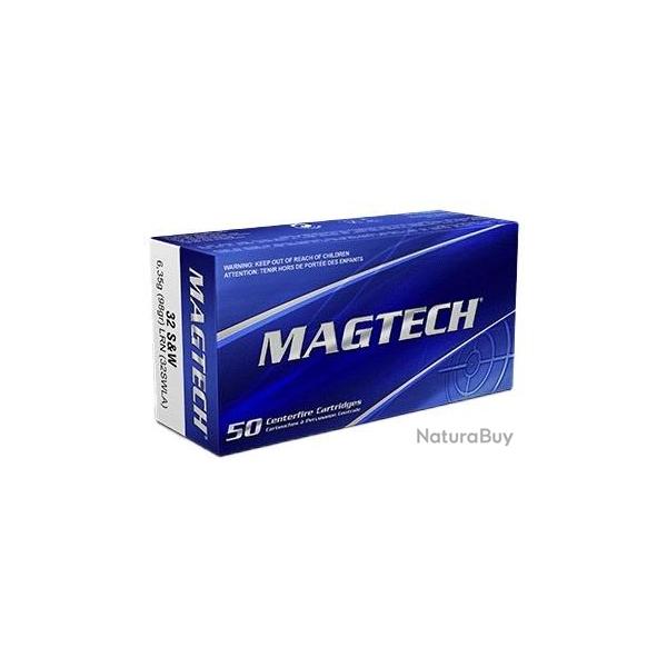 Cartouches Magtech calibre 32 Smith&amp;Wesson 98grs 6,35g