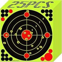25 cibles avec indication de but