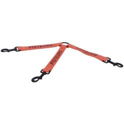 Tripleur Pisteurs en nylon orange