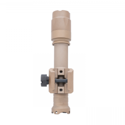 Lampe tactique WL1080  tan avec montage