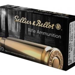 Cartouches Sellier Bellot calibre 5,6x50r mag SP 50grs 3,24g