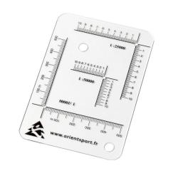 Carr&eacute; de report UTM - GPS &agrave; 3 unit&eacute;s de mesure
