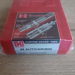 Outils rechargement HORNADY 45 AUTO/AR/WIN/ACP