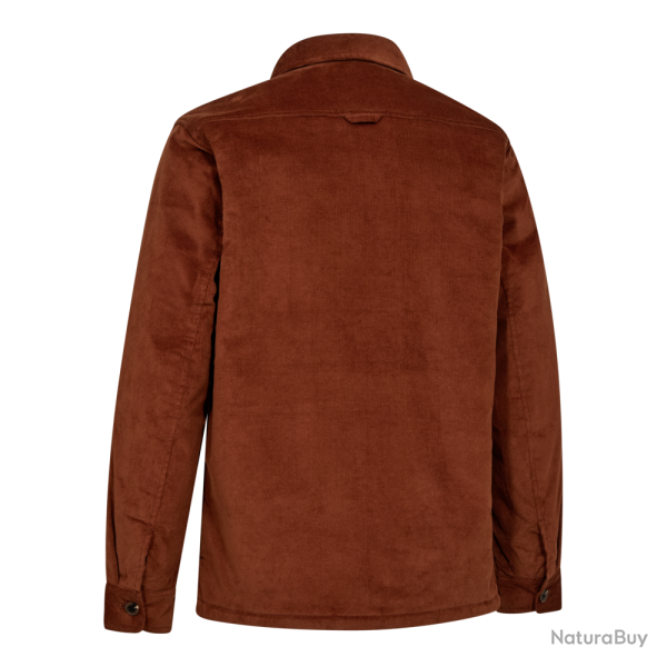 Veste en velours c�tel� doubl�e Deerhunter sherpa rustleaf