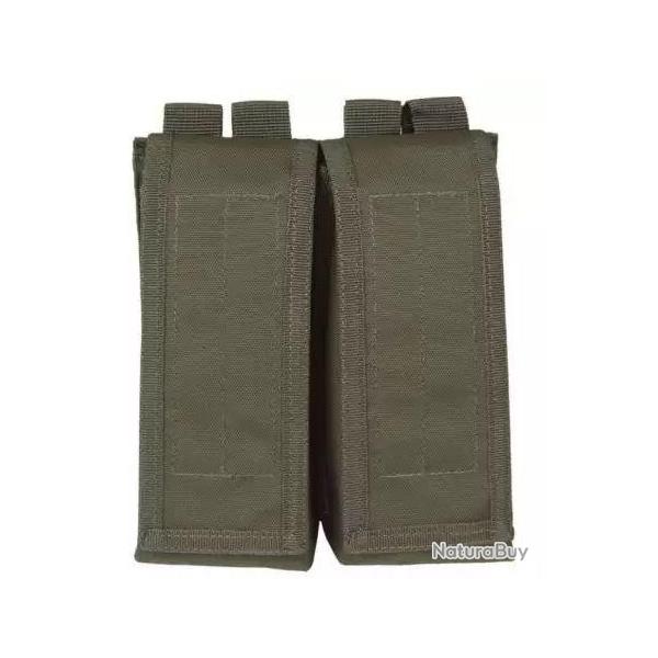 Poche double M4 Mil-Tec couleur OD