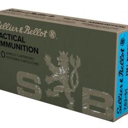 Cartouches Sellier bellot cal 308 win subsonic 200 gr 13 g