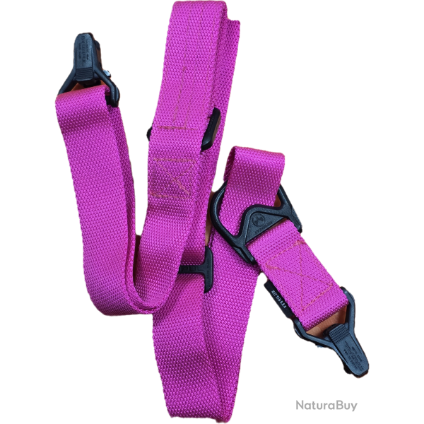 Sangle type Magpull 2 points couleur rose
