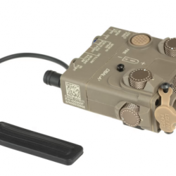 Boitier DBAL-A2 WADSN lampe laser couleur tan