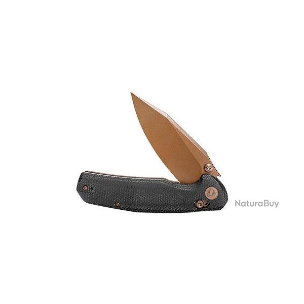 Couteau Honey badger BM lame 85 mm manche micarta clip r�versible