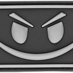 Patch PVC evil smile