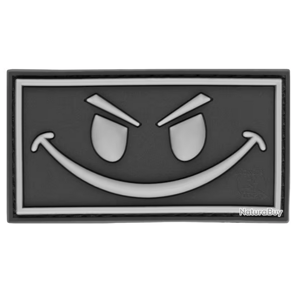 Patch PVC evil smile