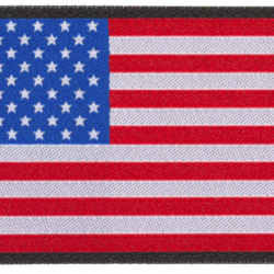 Patch tissu drapeau am&eacute;ricain