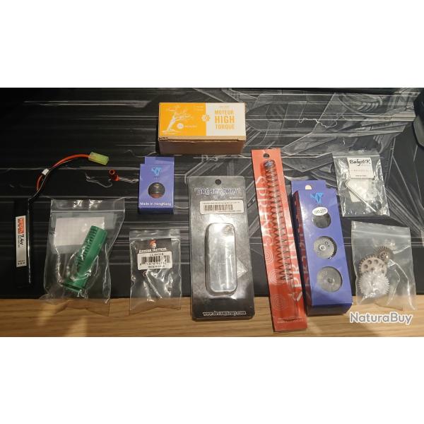 Lot pi�ces airsoft