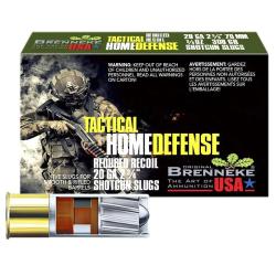 Balles Brenneke Tactical Home Defense 20/70 - 20,5g x5